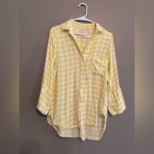 Bella Dahl Checkered Shirt